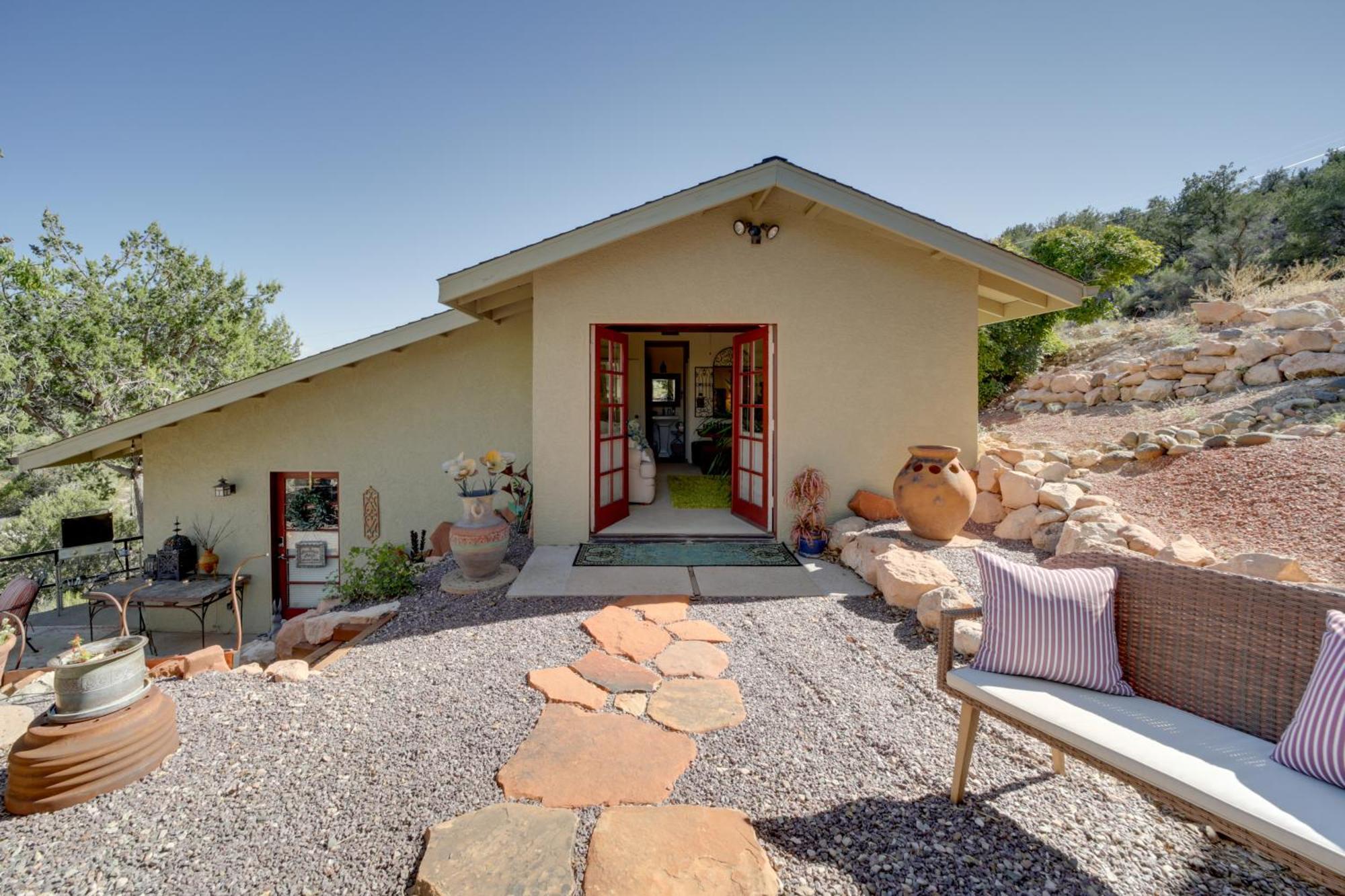 Vineyard Views And Sauna At Cornville Home! Cottonwood Exterior photo