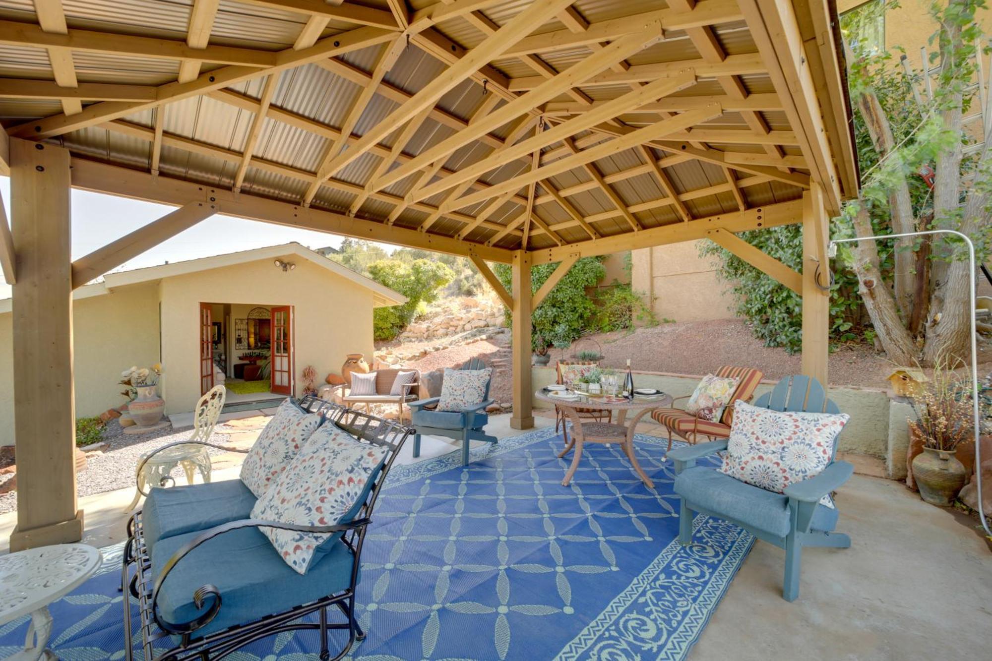 Vineyard Views And Sauna At Cornville Home! Cottonwood Exterior photo