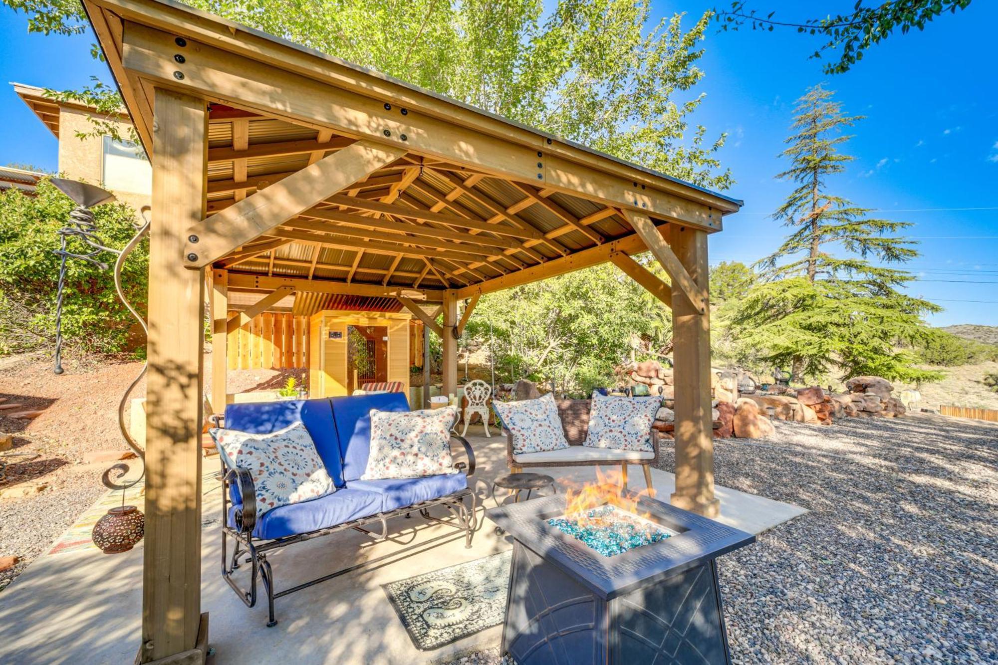 Vineyard Views And Sauna At Cornville Home! Cottonwood Exterior photo