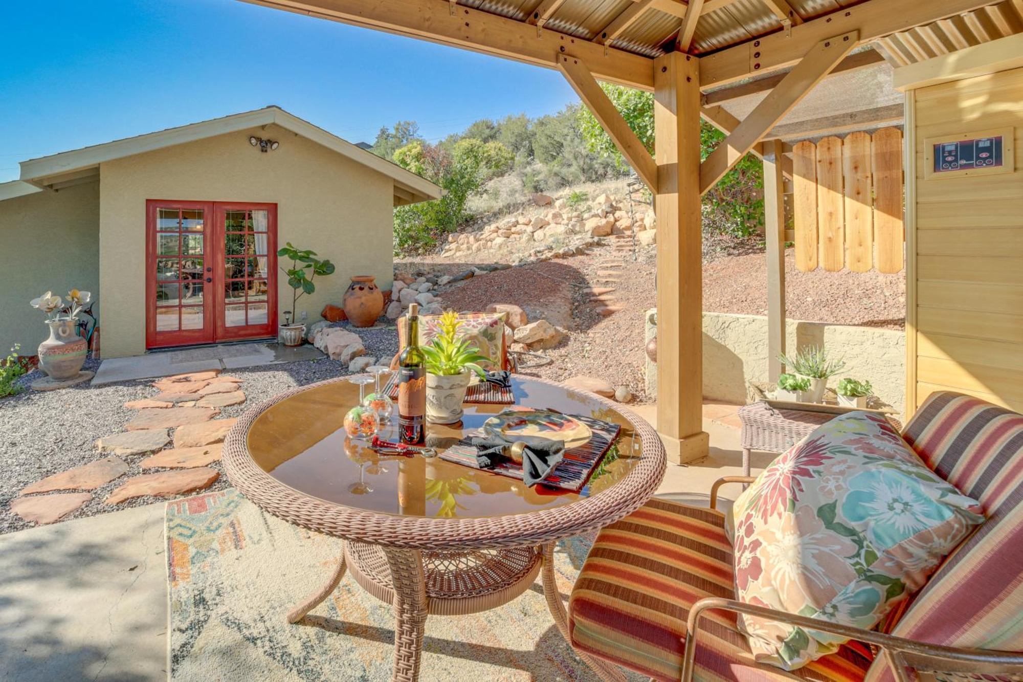 Vineyard Views And Sauna At Cornville Home! Cottonwood Exterior photo