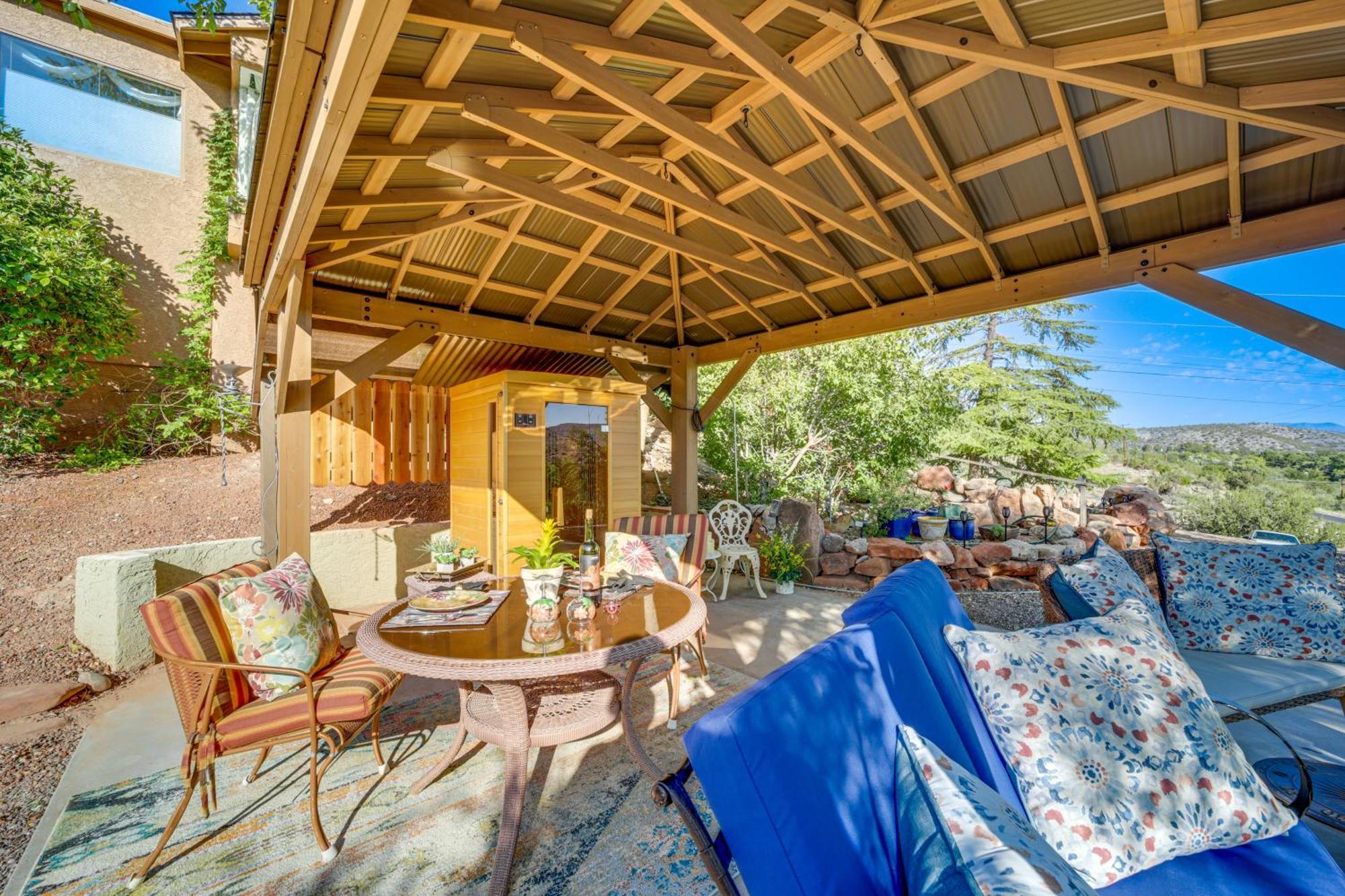 Vineyard Views And Sauna At Cornville Home! Cottonwood Exterior photo